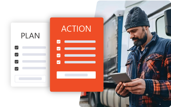 ELEVATE Real-Time Visibility action interface