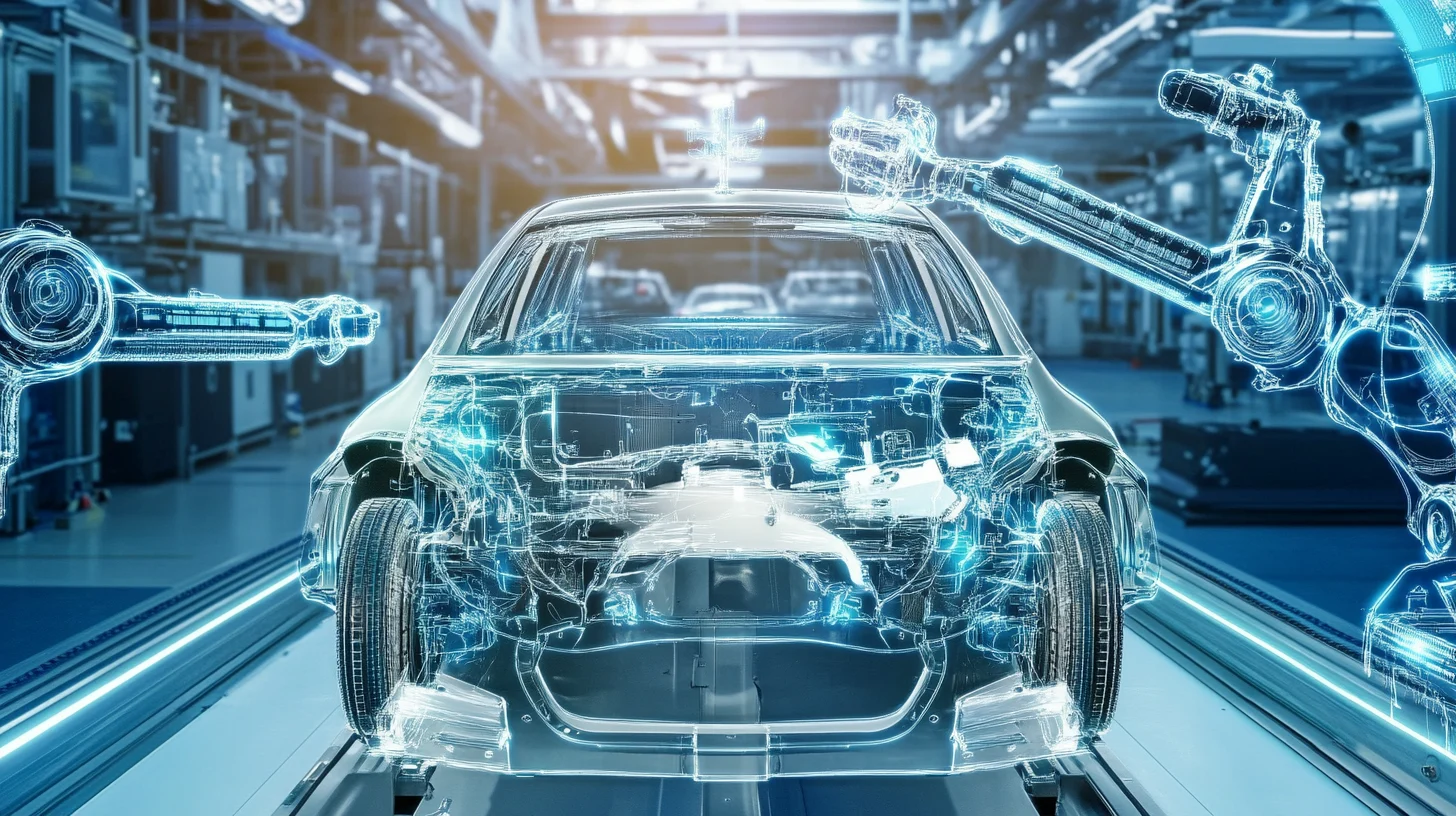 AI-powered multi-location vehicle inspection on an automotive production line